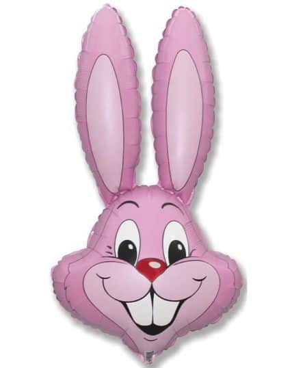 Фигура Заяц розовый 89 см